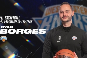 开云入口-官方：尼克斯G联赛总经理博尔赫斯被评为年度最佳高管